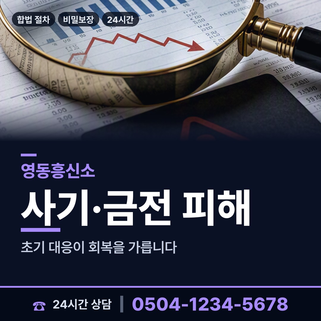 영동 황간면 가출인찾기 상담 안내